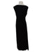 A Black Sleeveless Dresses from Mayarya in size Maternity-L for maternity. (Back View)