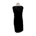 A Black Sleeveless Dresses from Mayarya in size Maternity-L for maternity. (Back View)