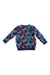 A Navy Crewneck Sweatshirts from Seed in size 5T for boy. (Back View)