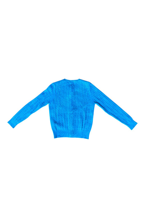 A Blue Cardigans from BYPAC in size 5T for girl. (Back View)