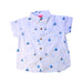 A White Short Sleeve Shirts from Sunuva in size 6-12M for boy. (Front View)