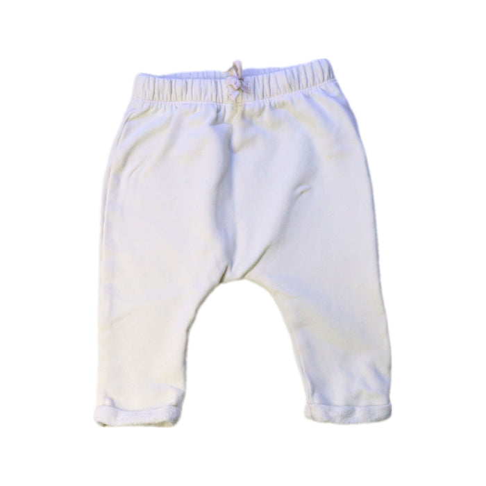 A White Leggings from Gray Label in size 3-6M for neutral. (Front View)