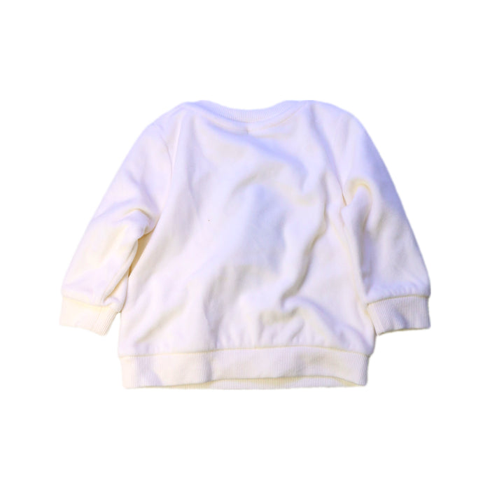 A White Long Sleeve Tops from Anko in size 3-6M for girl. (Back View)