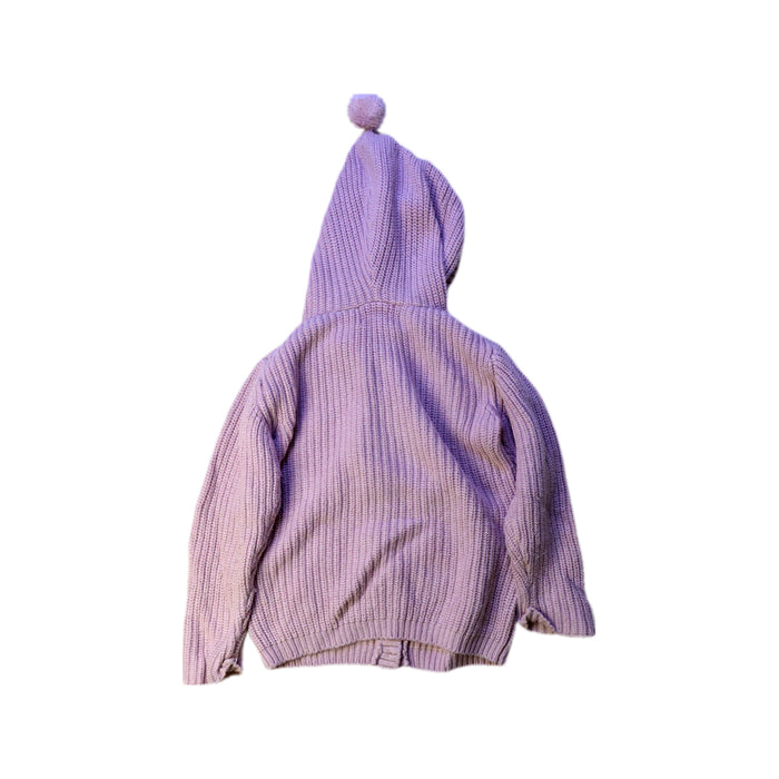 A Purple Cardigans from Wilson & Frenchy in size 12-18M for girl. (Back View)