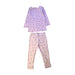 A White Pyjama Sets from Wilson & Frenchy in size 3T for neutral. (Front View)