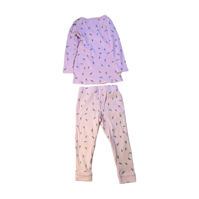 A White Pyjama Sets from Wilson & Frenchy in size 3T for neutral. (Back View)