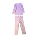 A Pink Pyjama Sets from Nature Baby in size 2T for neutral. (Back View)