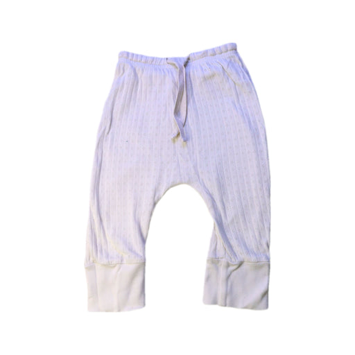 A White Casual Pants from Nature Baby in size 3-6M for neutral. (Front View)