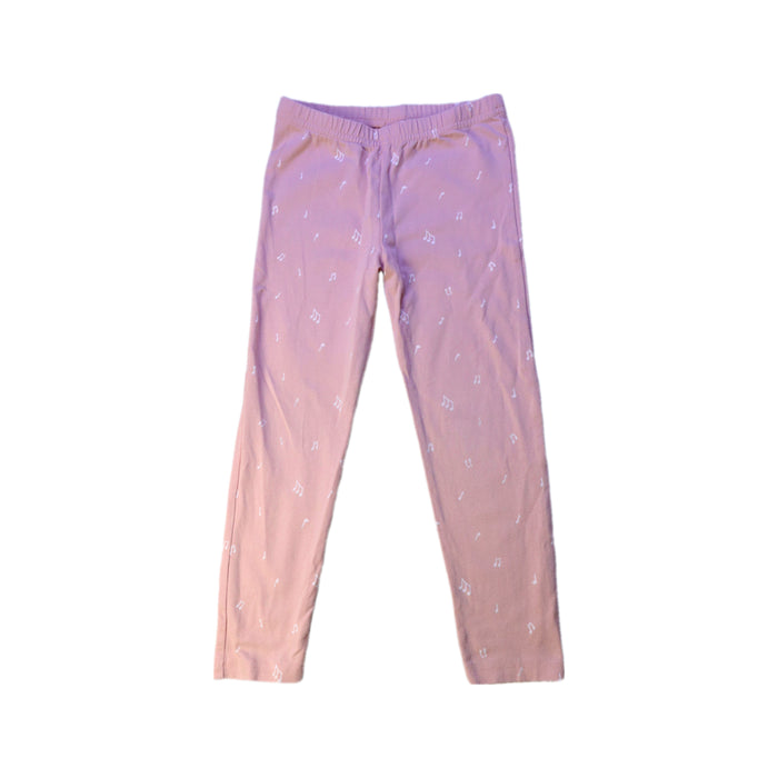 A Pink Leggings from Nature Baby in size 4T for neutral. (Front View)
