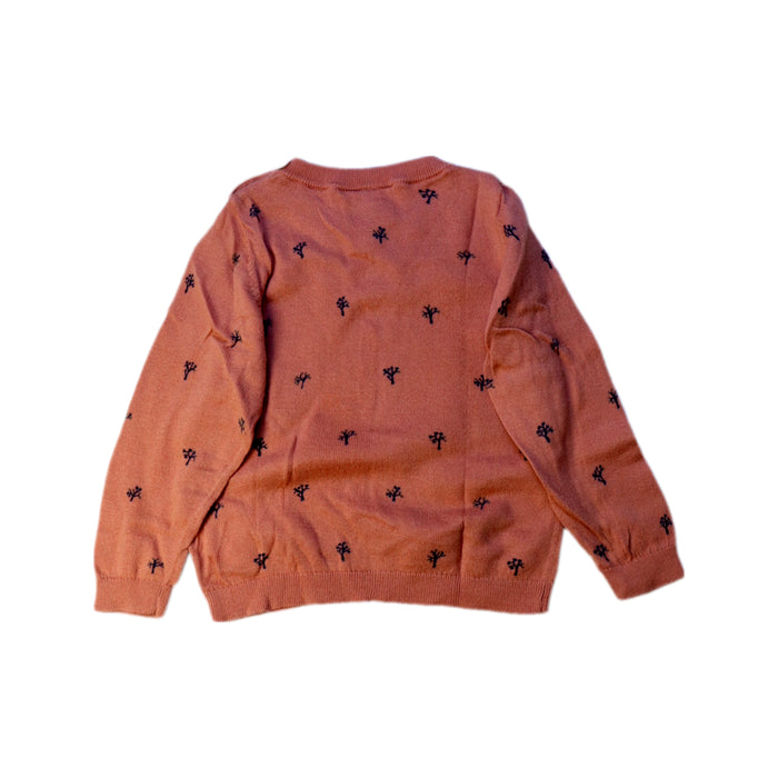 A Peach Knit Sweaters from FUB in size 6-12M for boy. (Back View)