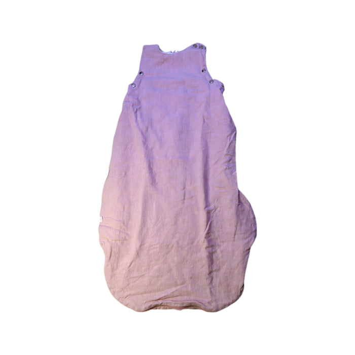 A Pink Sleepsacs from Billie + Bobbie in size 3-6M for neutral. (Front View)