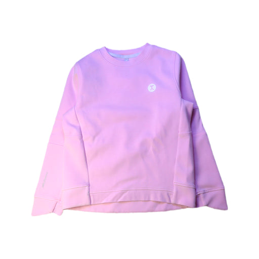 A Pink Crewneck Sweatshirts from Moody Tiger in size 7Y for girl. (Front View)