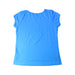 A Blue Short Sleeve T Shirts from Paul Frank in size 7Y for girl. (Back View)