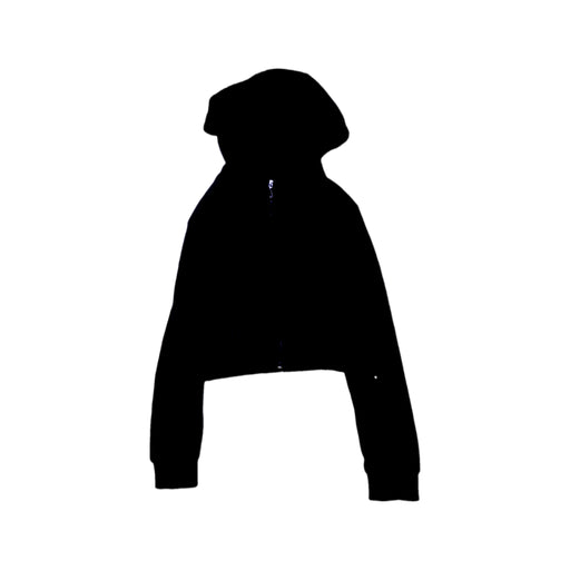 A Black Lightweight Jackets from Juicy Couture in size 8Y for girl. (Front View)