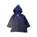A Navy Hooded Sweatshirts from Agnes b. in size 8Y for girl. (Front View)