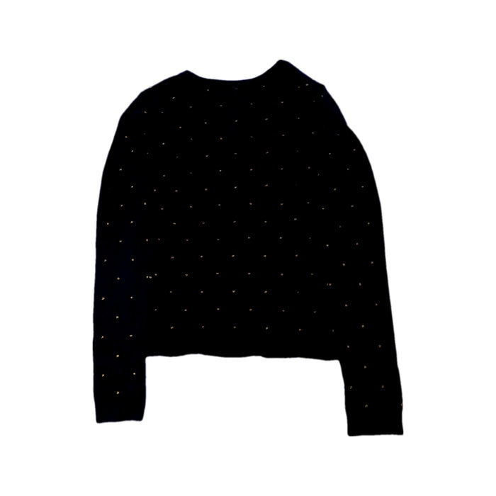 A Black Cardigans from Jacadi in size 10Y for girl. (Back View)