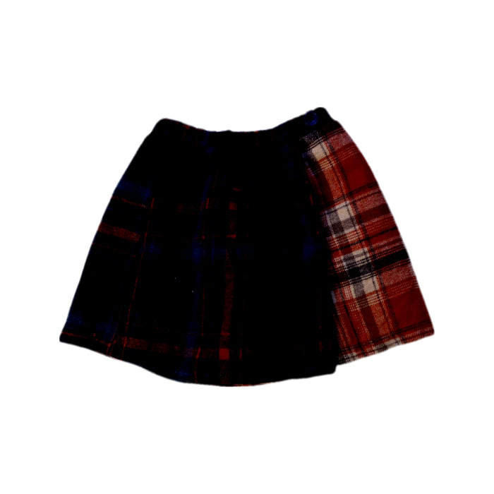 A Red Short Skirts from BEAMS in size 5T for girl. (Front View)