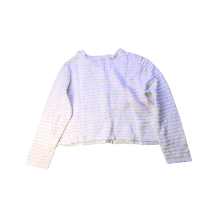 A White Cardigans from Nicholas & Bears in size 10Y for girl. (Back View)