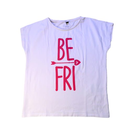 A White Short Sleeve T Shirts from Armani in size 8Y for girl. (Front View)