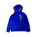 A Blue Hooded Sweatshirts from Nike in size 12Y for boy. (Front View)
