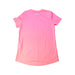A Pink Active Tops from Under Armour in size 8Y for girl. (Back View)