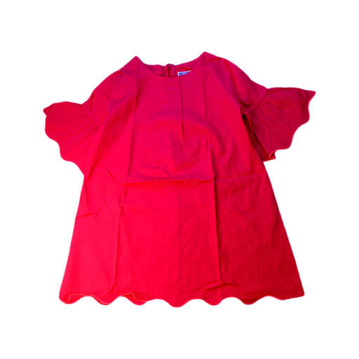 A Red Short Sleeve Tops from Jacadi in size 8Y for girl. (Front View)