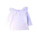 A White Long Sleeve Tops from Nicholas & Bears in size 8Y for girl. (Front View)