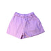 A Purple Shorts from Seed in size 8Y for girl. (Back View)