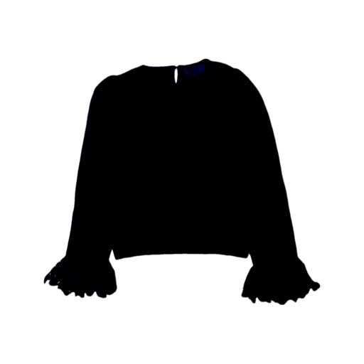 A Black Long Sleeve Tops from Nicholas & Bears in size 8Y for girl. (Front View)