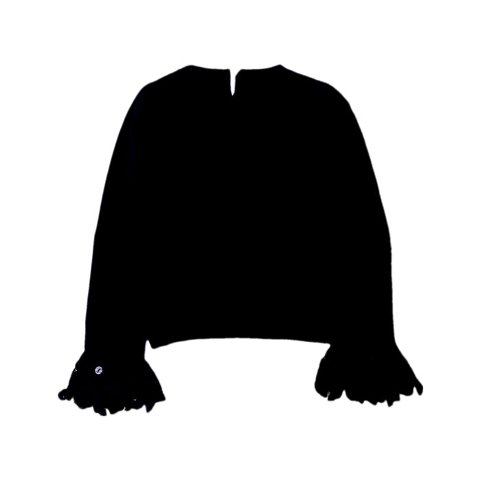 A Black Long Sleeve Tops from Nicholas & Bears in size 8Y for girl. (Back View)