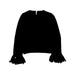 A Black Long Sleeve Tops from Nicholas & Bears in size 8Y for girl. (Back View)