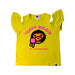 A Yellow Short Sleeve Tops from Bape by A Bathing Ape in size 5T for girl. (Front View)