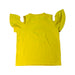 A Yellow Short Sleeve Tops from Bape by A Bathing Ape in size 5T for girl. (Back View)