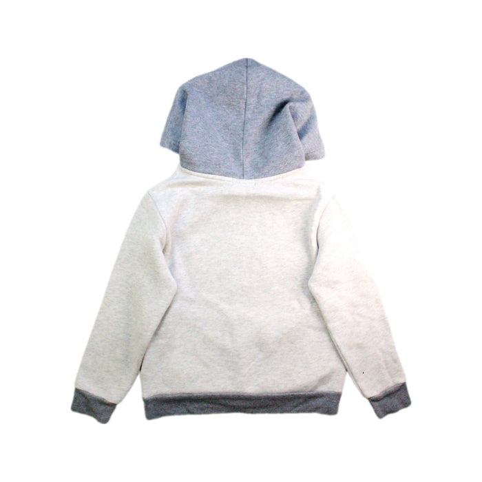 A Grey Hooded Sweatshirts from Polo Ralph Lauren in size 6T for boy. (Back View)