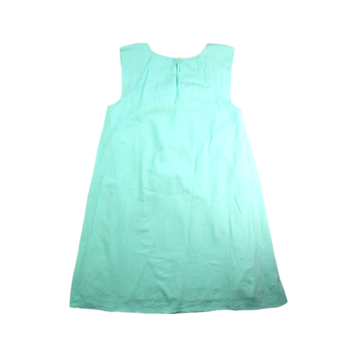A Green Sleeveless Dresses from Crewcuts in size 10Y for girl. (Back View)