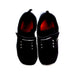 A Black Sneakers from Syunsoku in size 9Y for boy. (Back View)