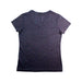 A Purple Short Sleeve T Shirts from The North Face in size 6T for girl. (Back View)