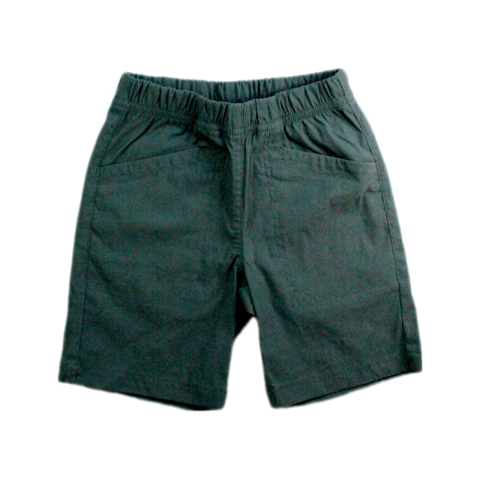 A Green Shorts from Mountain Equipment Company in size 4T for boy. (Front View)