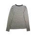 A Black Long Sleeve T Shirts from Crewcuts in size 12Y for girl. (Back View)