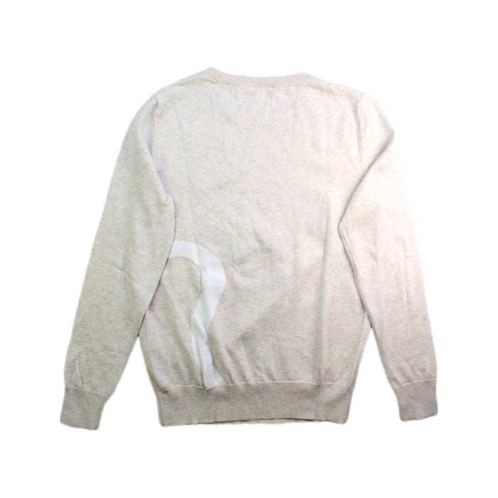 A Beige Crewneck Sweatshirts from Seed in size 10Y for girl. (Back View)