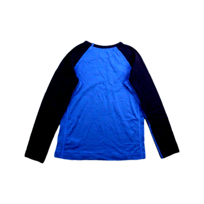 A Blue Long Sleeve T Shirts from Icebreaker in size 6T for boy. (Back View)