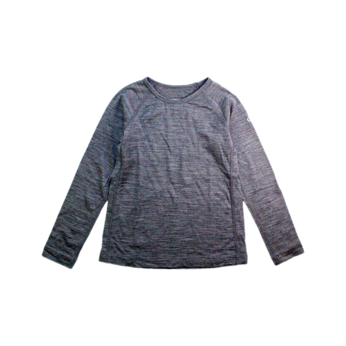 A Grey Long Sleeve Tops from Icebreaker in size 6T for neutral. (Front View)