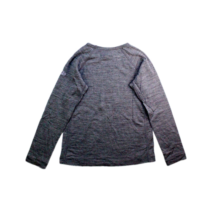 A Grey Long Sleeve Tops from Icebreaker in size 6T for neutral. (Back View)
