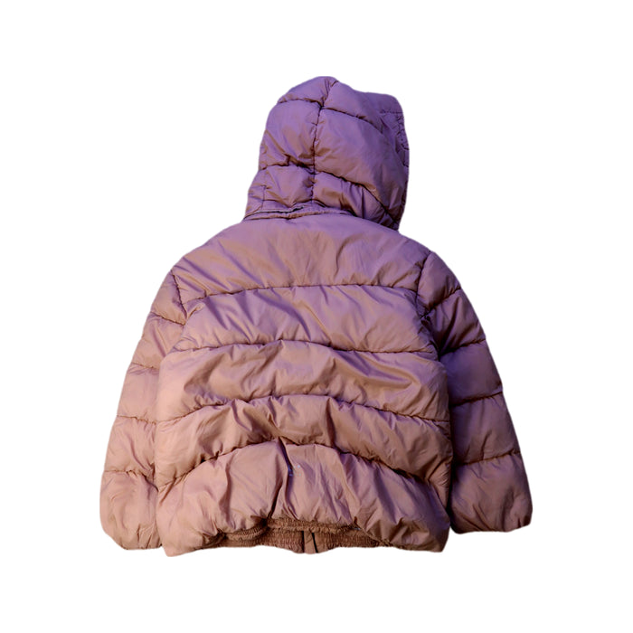 A Pink Puffer/Quilted Coats & Outerwear from BEAMS in size 7Y for girl. (Back View)