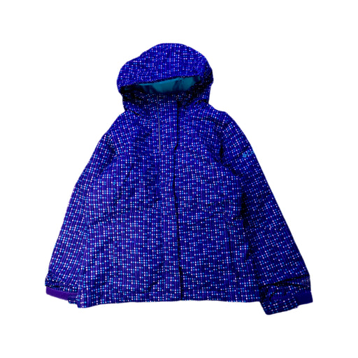 A Purple Puffer/Quilted Jackets from Columbia in size 6T for neutral. (Front View)