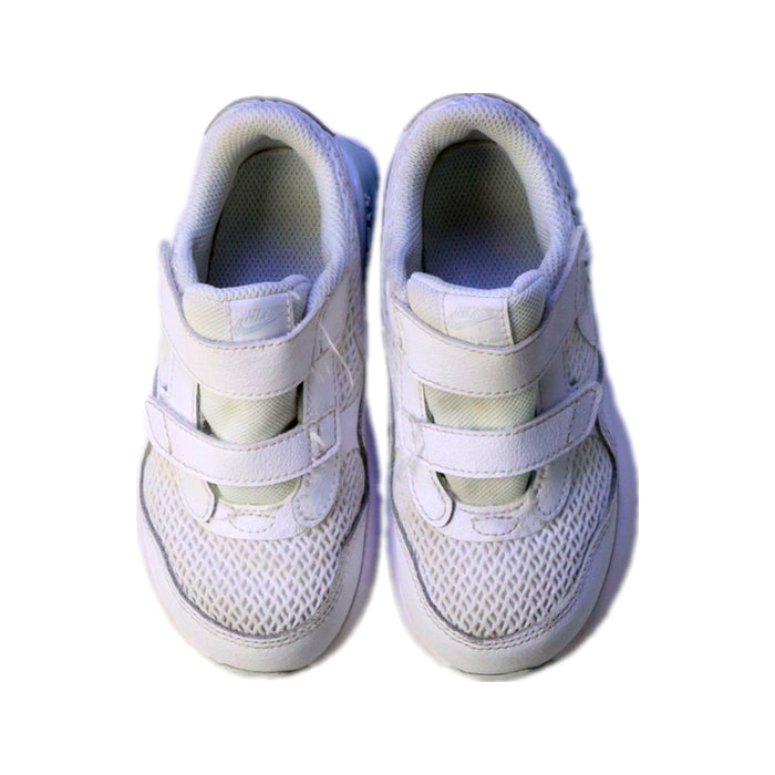 A White Sneakers from Nike in size 4T for neutral. (Back View)
