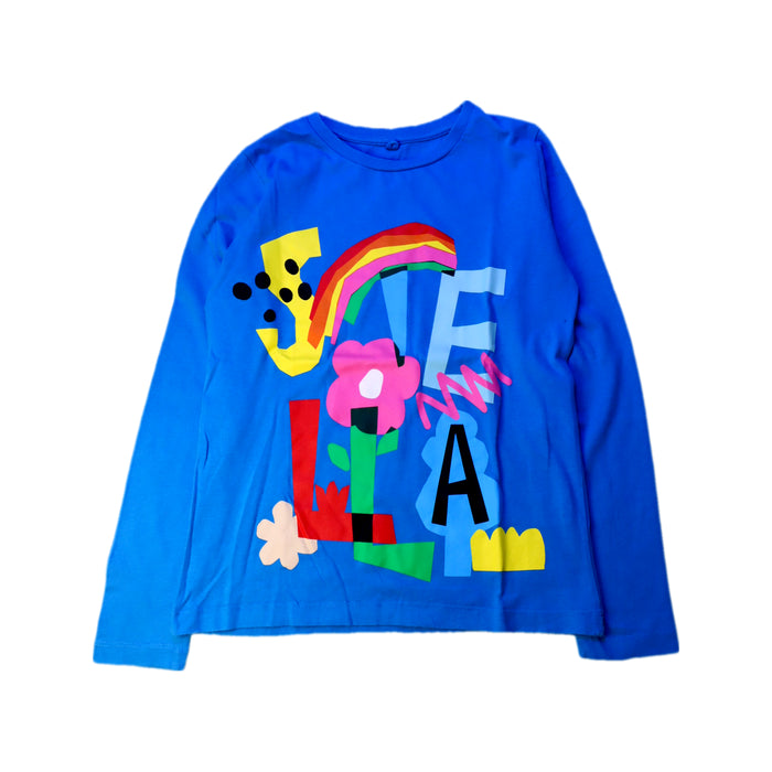 A Multicolour Long Sleeve T Shirts from Stella McCartney in size 10Y for boy. (Front View)
