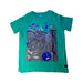 A Green Short Sleeve T Shirts from Joules in size 9Y for neutral. (Front View)