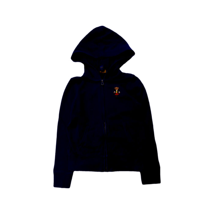A Navy Hooded Sweatshirts from Polo Ralph Lauren in size 7Y for neutral. (Front View)