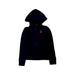 A Navy Hooded Sweatshirts from Polo Ralph Lauren in size 7Y for neutral. (Front View)